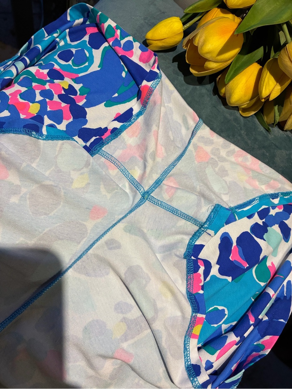 Lilly Pulitzer Lana Off-The-Shoulder Long Sleeve Romper - Size L - Picture 7 of 10